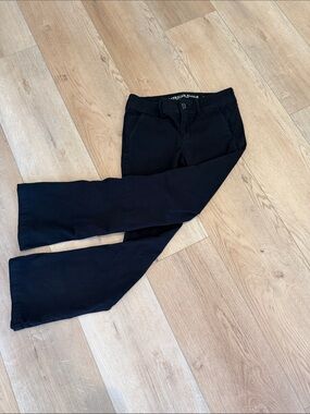 American Eagle boot stretch black pants - waist 30